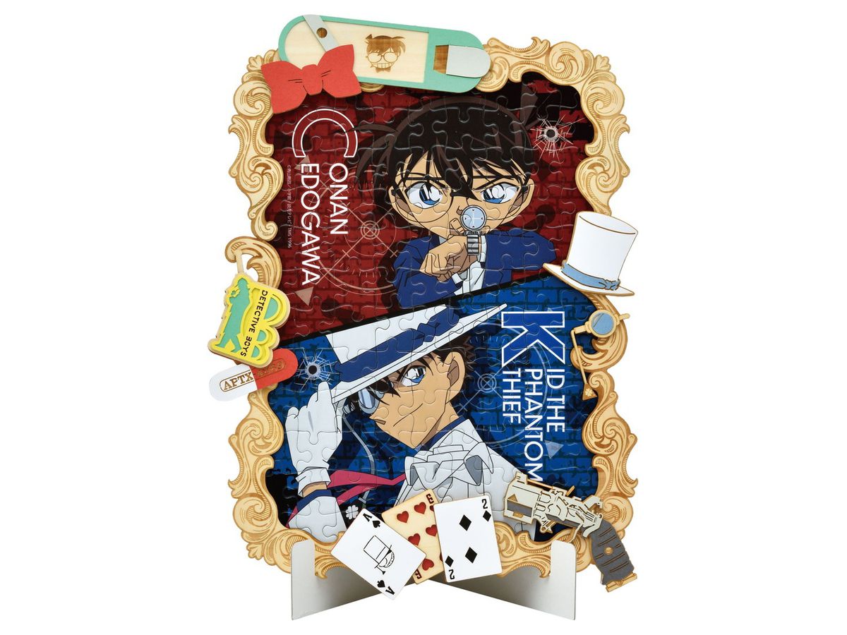 Jigsaw Puzzle Detective Conan / Case Closed: Art Decoration Jigsaw Conan & Kaito Kid 108pcs (No.108-DW03: 312 x 229mm)