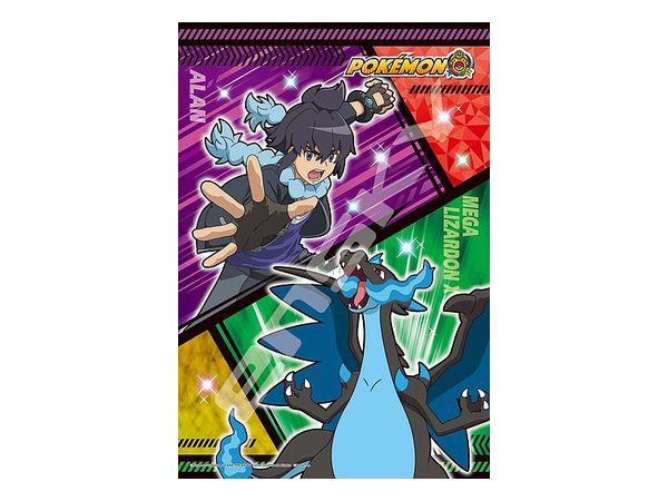 Jigsaw Puzzle Pokemon: Alain & Mega Charizard X 300pcs (No.300-1962: 380 x 260mm)