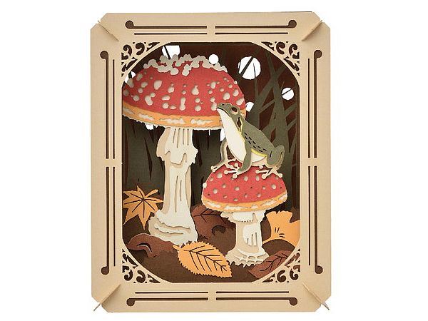 PAPER THEATER PT-266 Frog And Mushroom