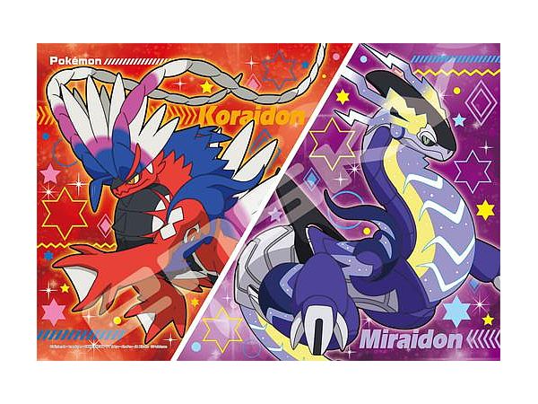 Jigsaw Puzzle Pokemon: Koraidon & Miraidon 108 Large Pcs (No.108-L783 : 380 x 260mm)