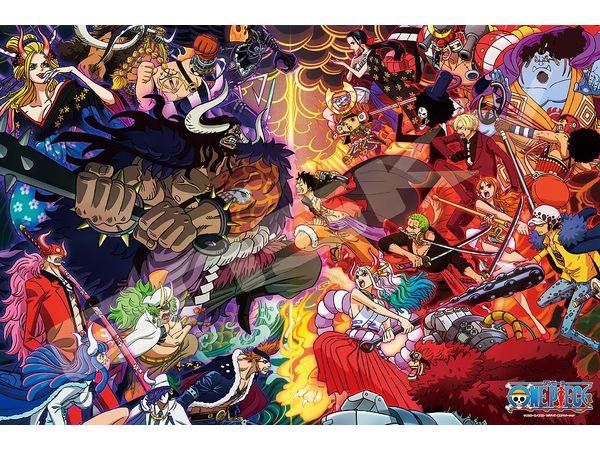 Jigsaw Puzzle One Piece: Onigashima Decisive Battle!! 1000pcs (No.1000-591: 750 x 500mm)