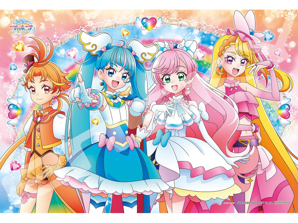 Jigsaw Puzzle Hirogaru Sky! Pretty Cure: Towards The Rainbow 108Largepcs (No.108-L788: 380 x 260mm)