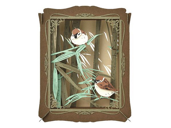 PAPER THEATER PT-320 Bamboo And Sparrow