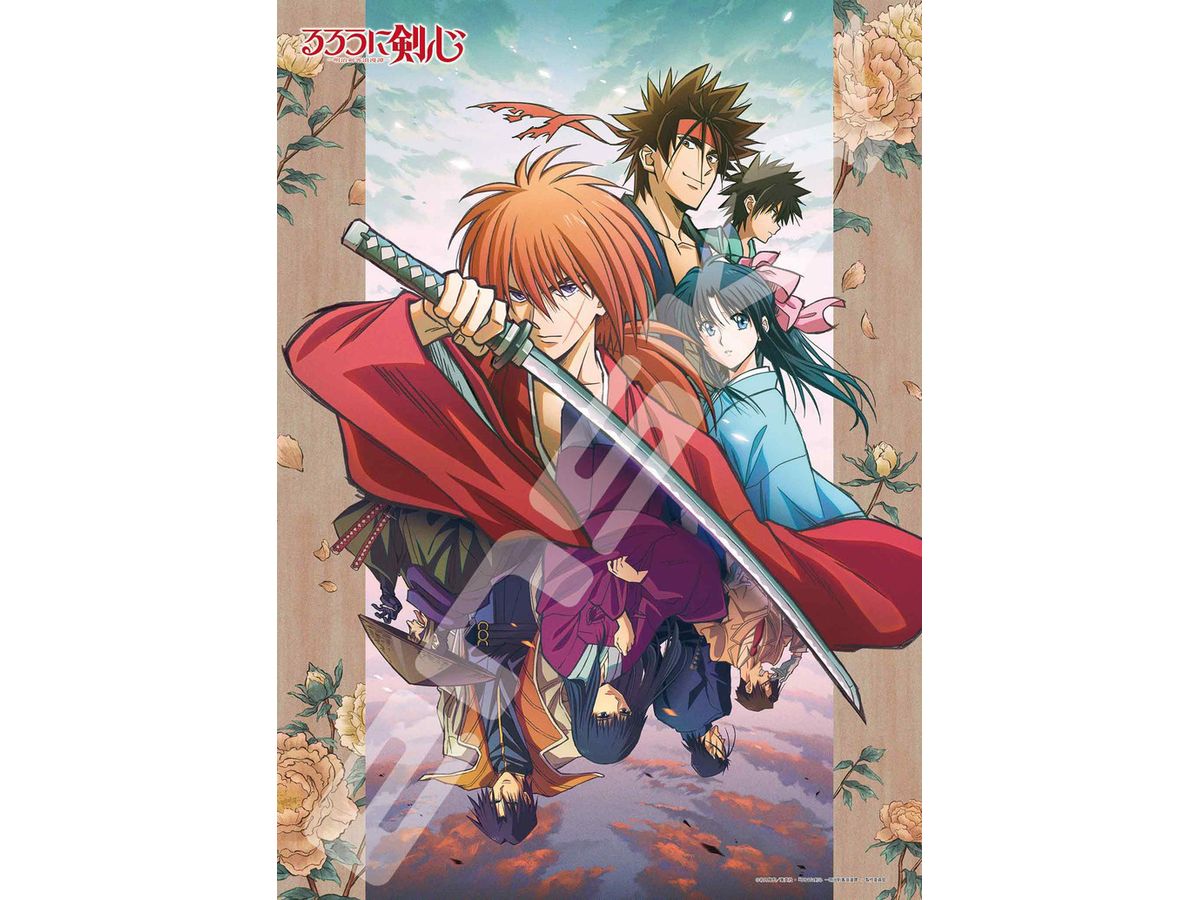 Jigsaw Puzzle Rurouni Kenshin: -Meiji Swordsman Romantic Story-: Rurouni Kenshin: -Meiji Swordsman Romantic Story- Key Visual 500pcs (No.500-545: 530 x 380mm)