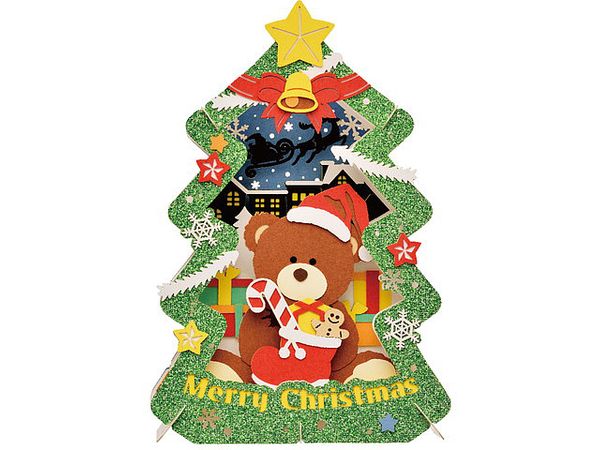 PAPER THEATER PT-L55 Glitter Christmas Tree