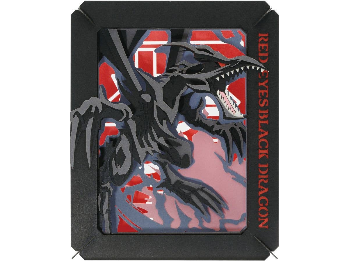 Yu-Gi-Oh! Duel Monsters: PAPER THEATER PT-358 Red-Eyes Black Dragon