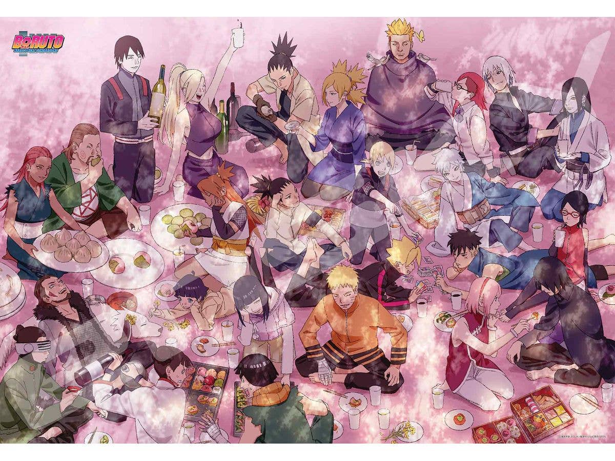 Jigsaw Puzzle BORUTO NARUTO NEXT GENERATIONS: Party 1000pcs (No.1000T-503: 735 x 510mm)