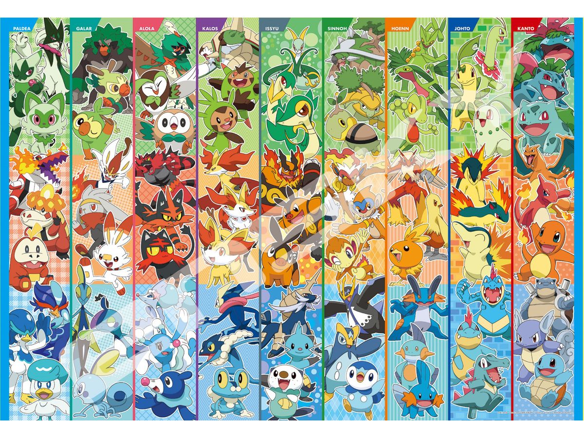 Jigsaw Puzzle Pokemon: All partners gather! 500Largepcs (No.500T-L35: 735 x 510mm)
