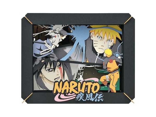 Naruto Shippuden: PAPER THEATER PT-125X Naruto VS Sasuke [Renewal]