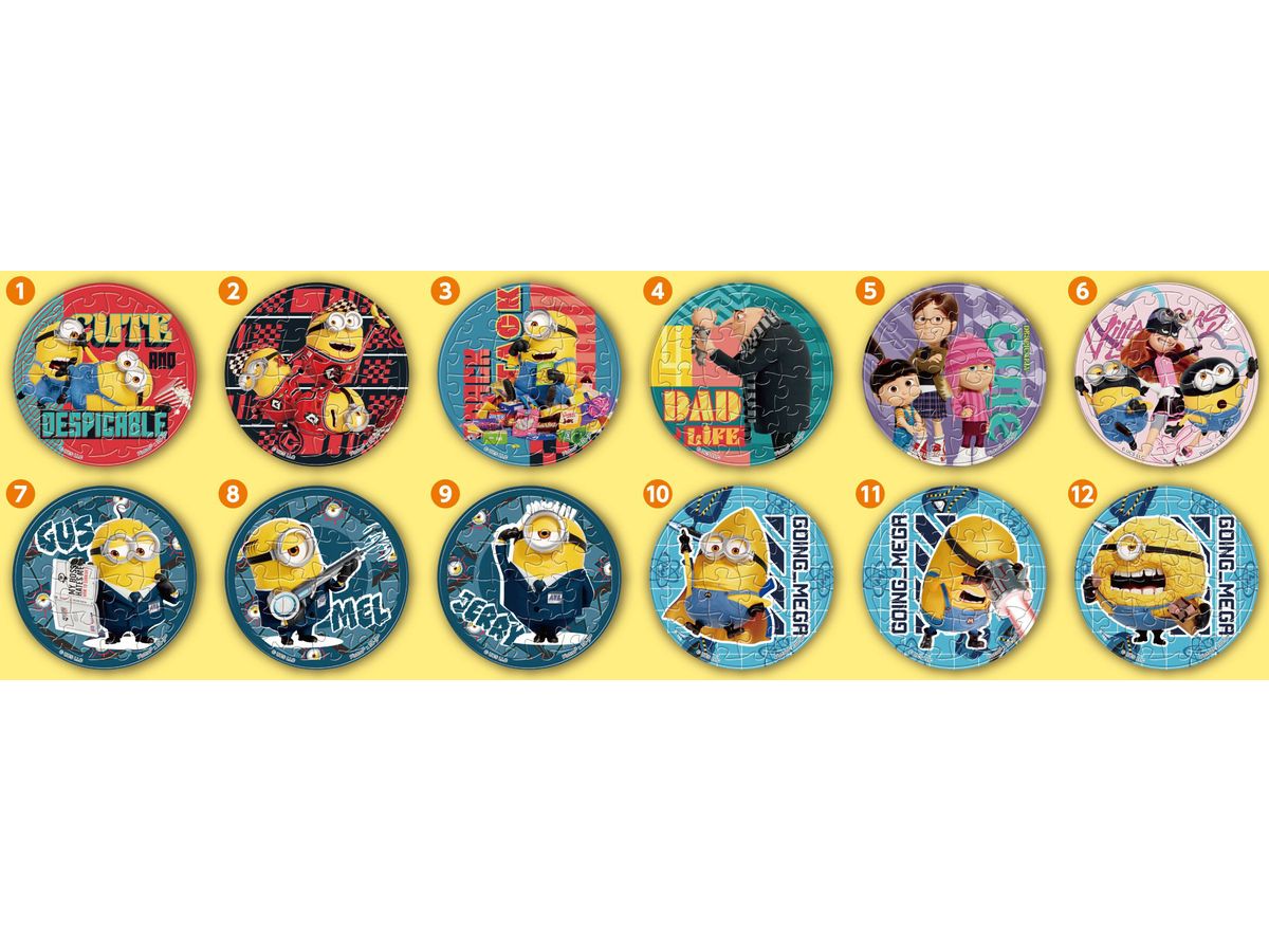 Despicable Me : PACHIT Badge  Collection 1BOX12pcs