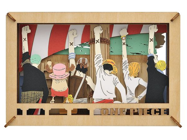 ONE PIECE: PAPER THEATER -wood style- / PT-WL11X Nakama no Seal [Renewal]