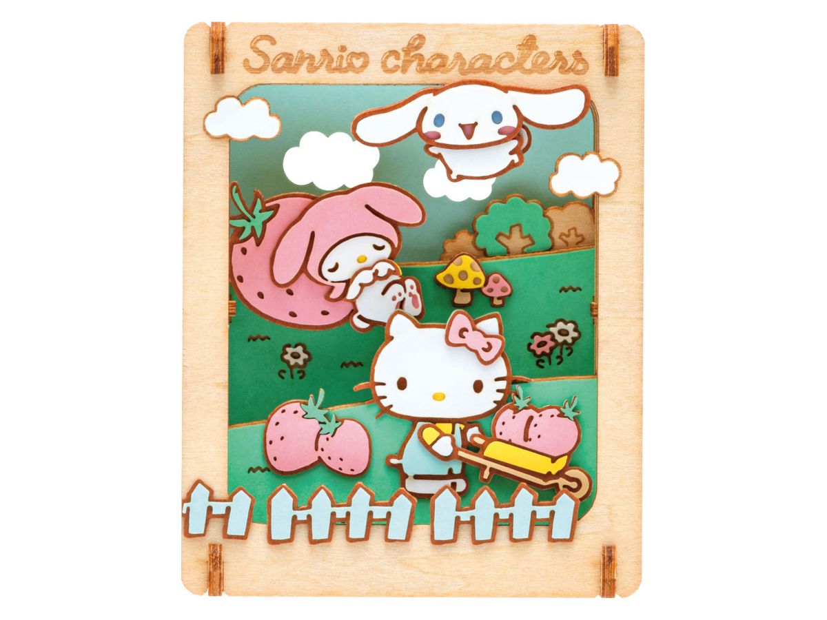 Sanrio characters : PAPER THEATER -Wood Style- / PT-W21 Strawberry House 2