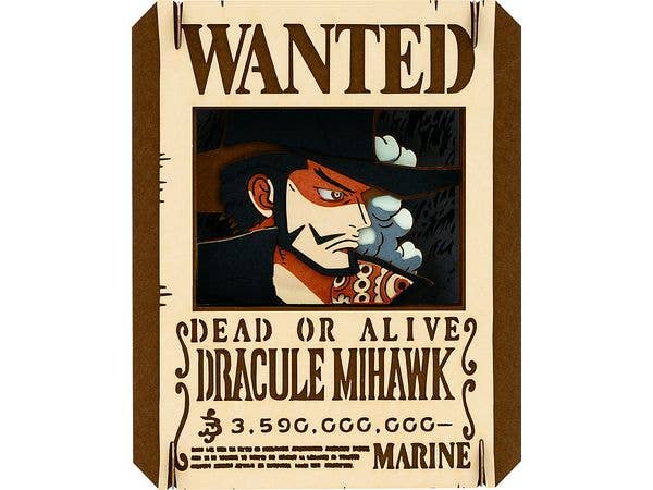 One Piece: Paper Theater Pt-393 Dracule Mihawk