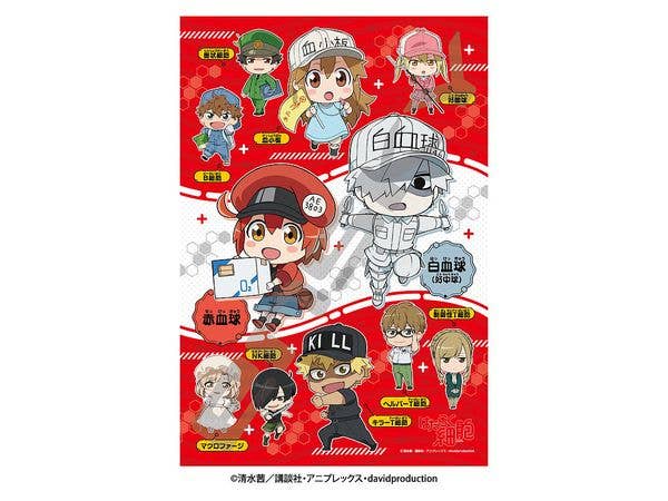 Tv Anime Cells At Work: Jigsaw Puzzle 108 Pieces 108-L923 Cells At Work (260 x 380mm)