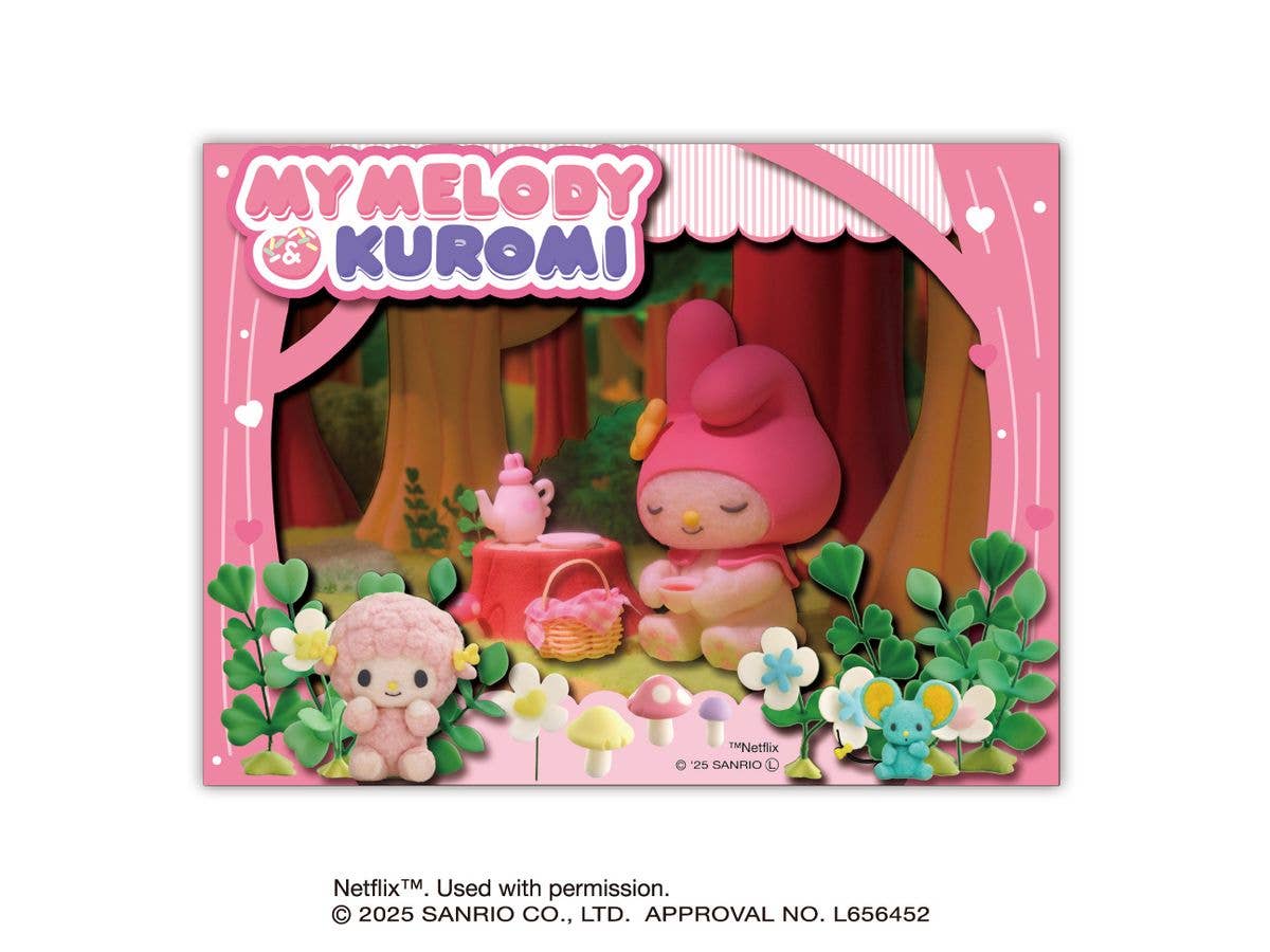 Netflix Series My Melody & Kuromi: Paper Shadow Art Sa-M66 My Melody