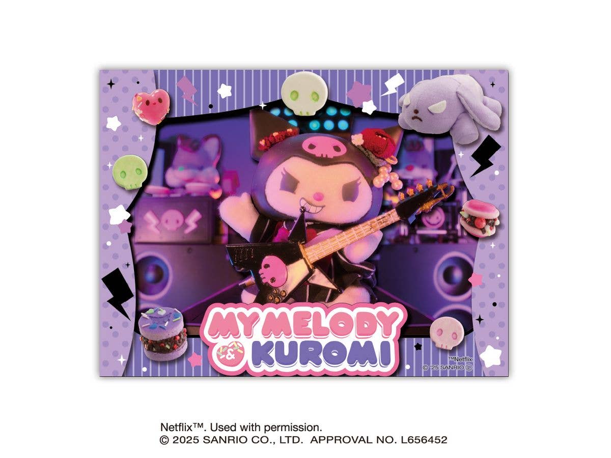Netflix Series My Melody & Kuromi: Paper Shadow Art Sa-M67 Kuromi