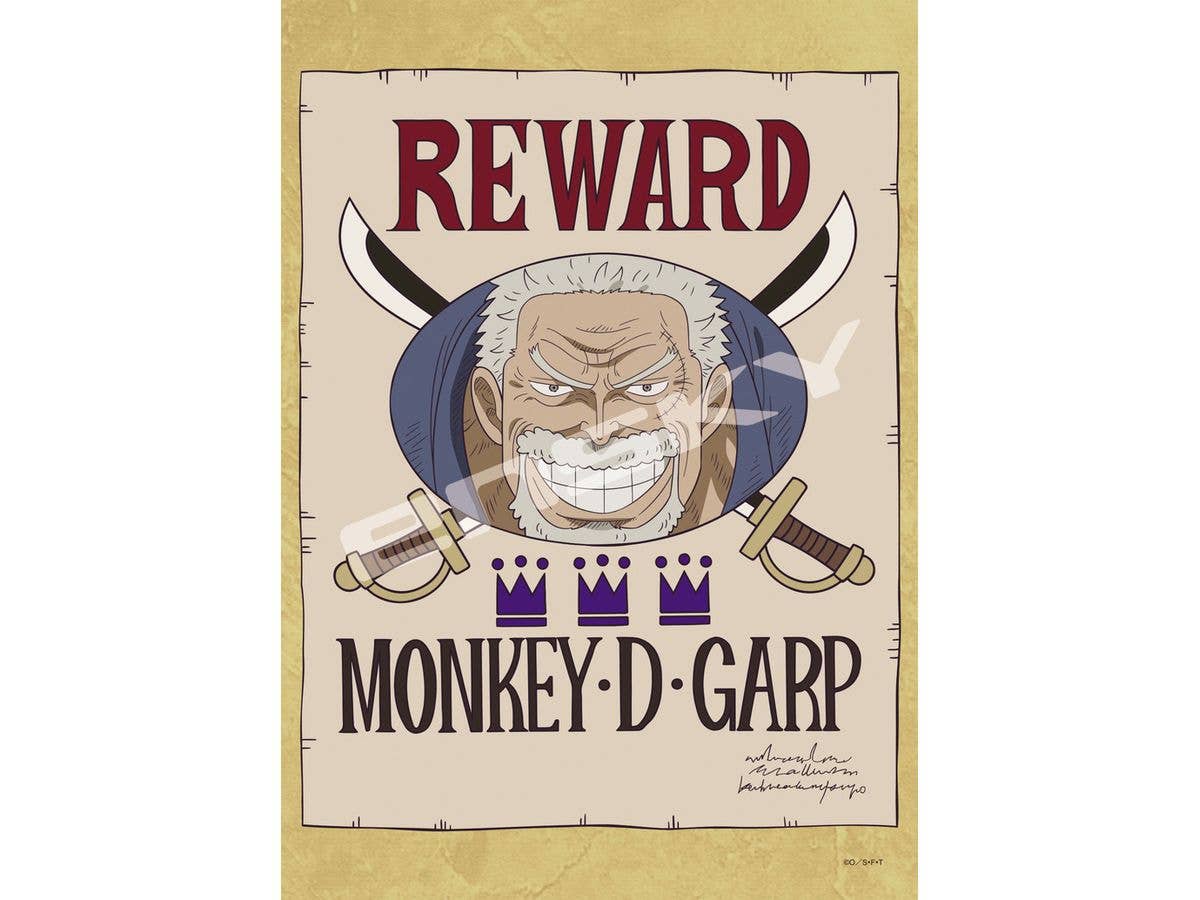 One Piece: 208-Piece Jigsaw Puzzle 208-153 Bounty: Garp With Three Crowns (182 x 257mm)
