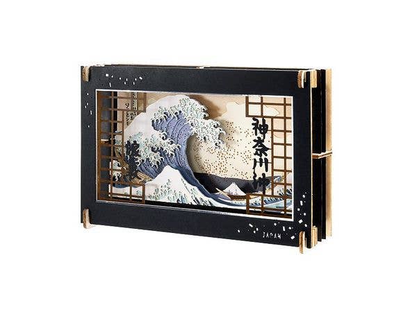 Paper Theater Pt-Wl36 The Great Wave Off Kanagawa