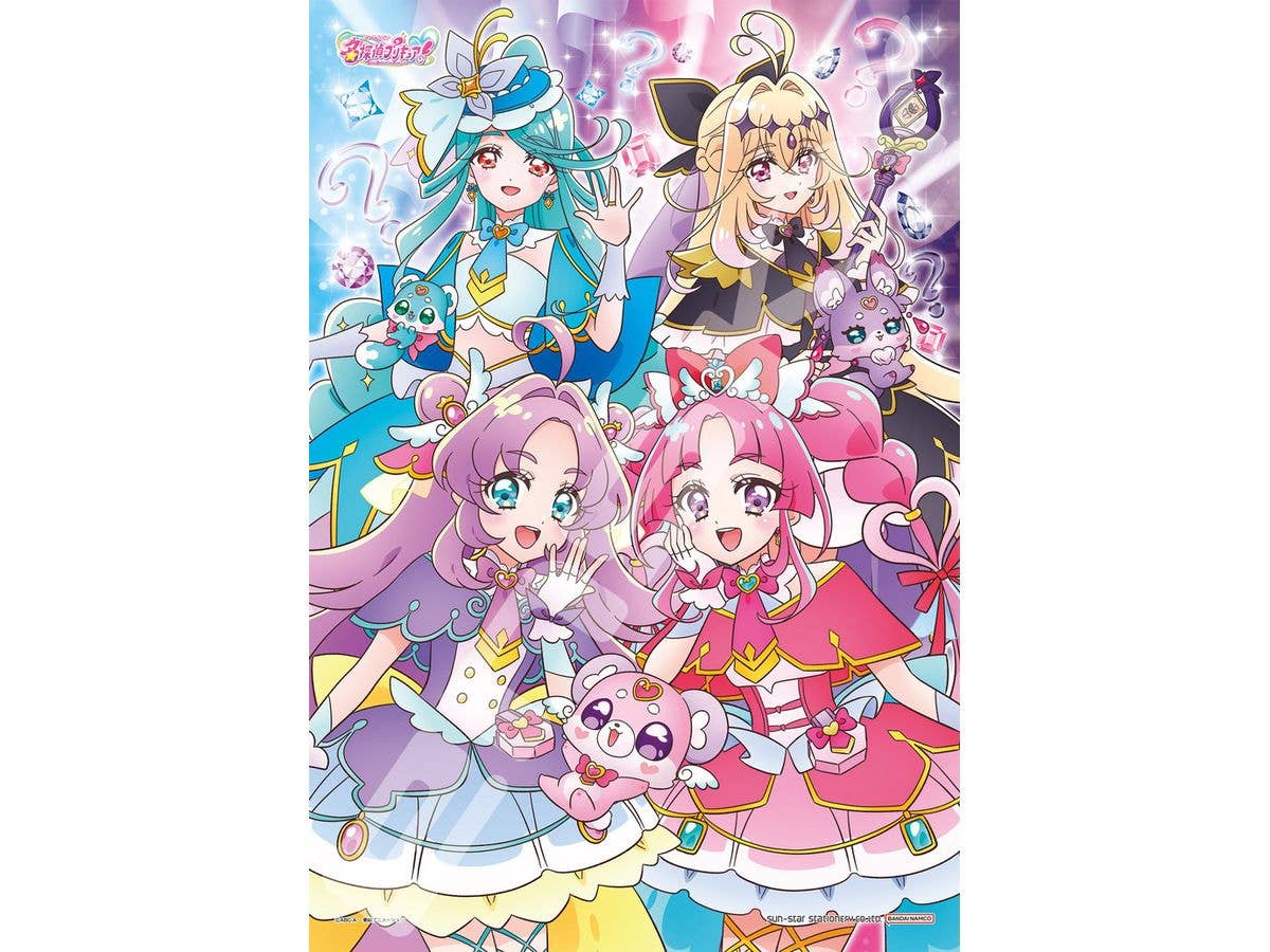 Detective Precure!: Jigsaw Puzzle 108 Pieces 108-L929 Kyuatto Solve! Mystery Solving Time (260 x 380mm)