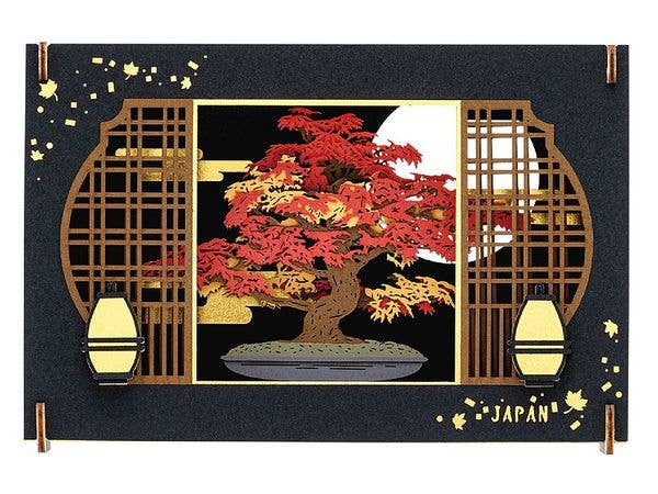 Paper Theater Pt-Wl32 Bonsai - Autumn Leaves -