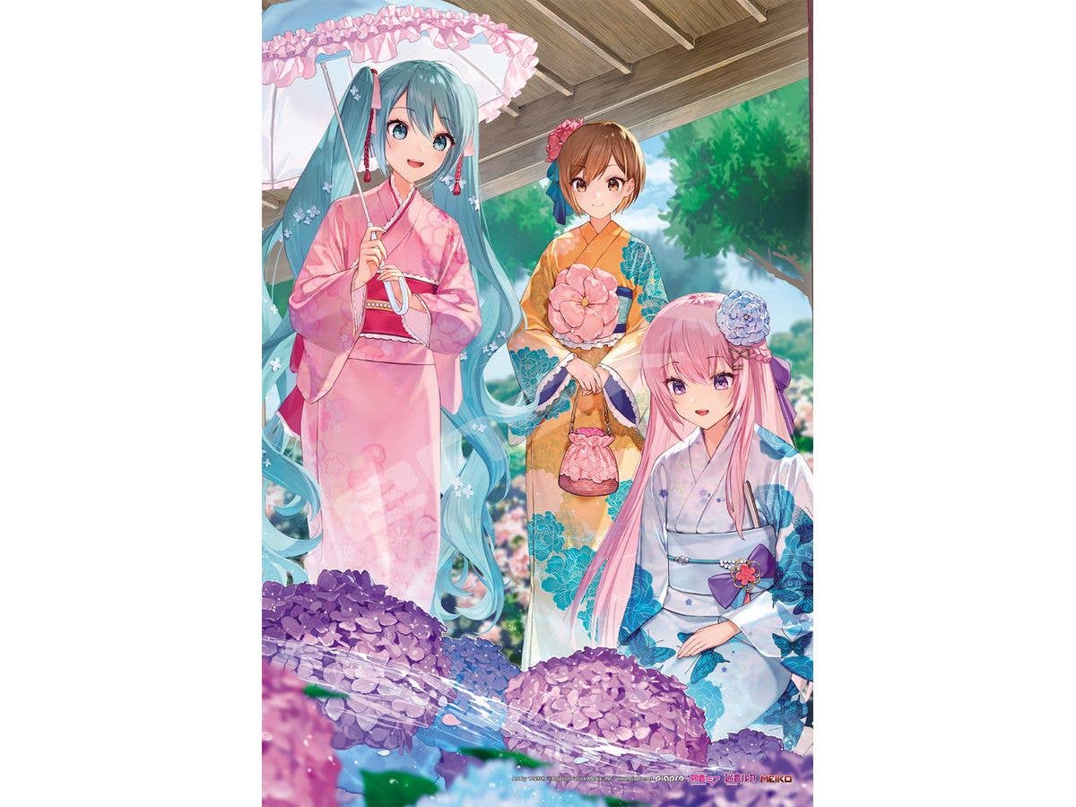 Hatsune Miku: Jigsaw Puzzle 300 Pieces 300-ML17 Hydrangea (260 x 380mm)