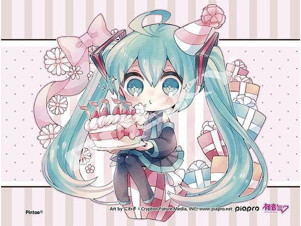 Hatsune Miku: Jigsaw Puzzle 127 Pieces MA-127 Birthday (76 x 102mm)