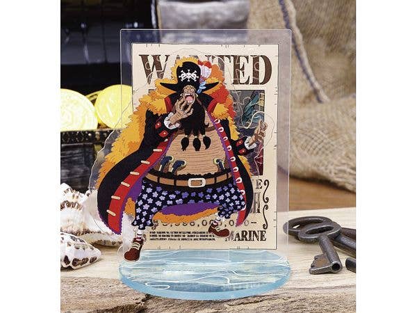 One Piece Jigsaw Puzzle 7mm size die-cut Die Cut 40 Pieces Four Emperors [Teach] MA-D18 (Approx.) H105 x W89 x D76mm