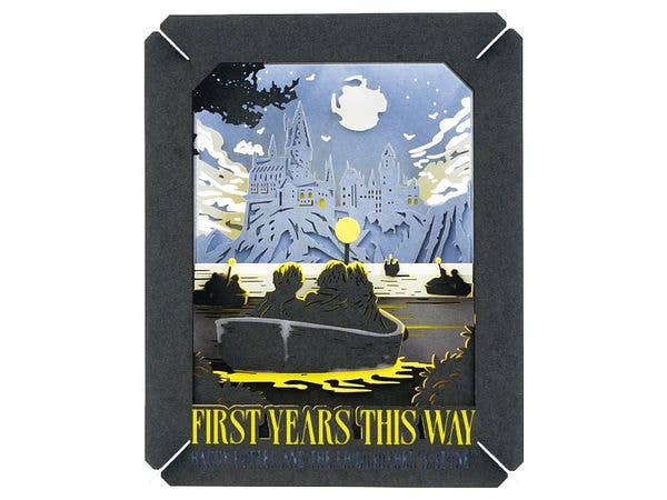Harry Potter: PAPER THEATER PT-401 First Years This Way