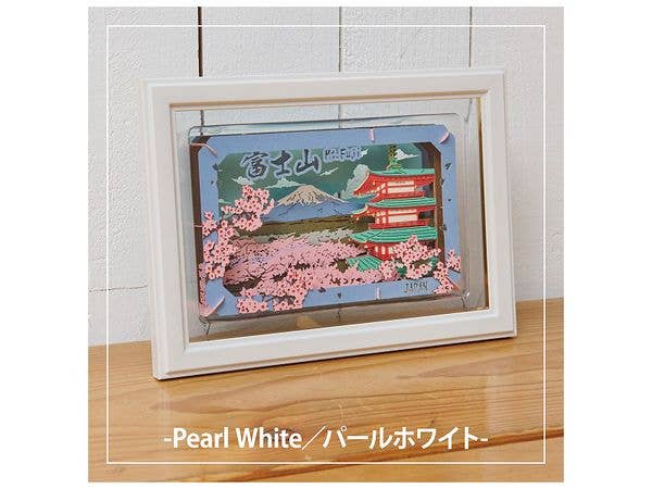 PAPER THEATER Frame PT-FRL01 Pearl White