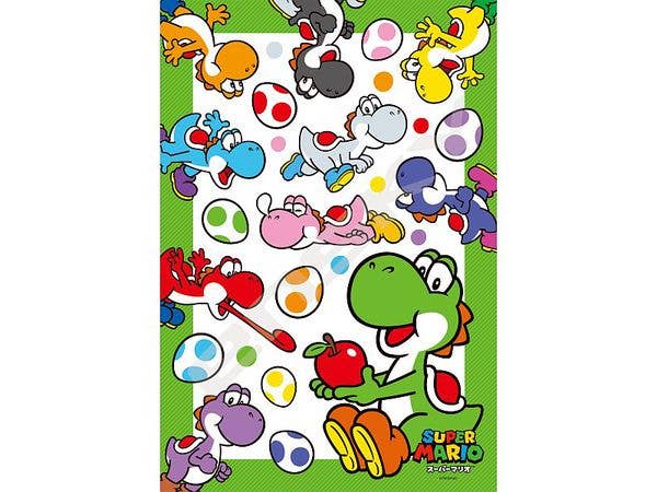 Super Mario Jigsaw Puzzle 300 Pieces 300-3333 Colorful Yoshi (260 x 380mm)