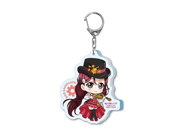 Love Live! Sunshine!!: Deformed Acrylic Keychain Steampunk 2 Riko Sakurauchi