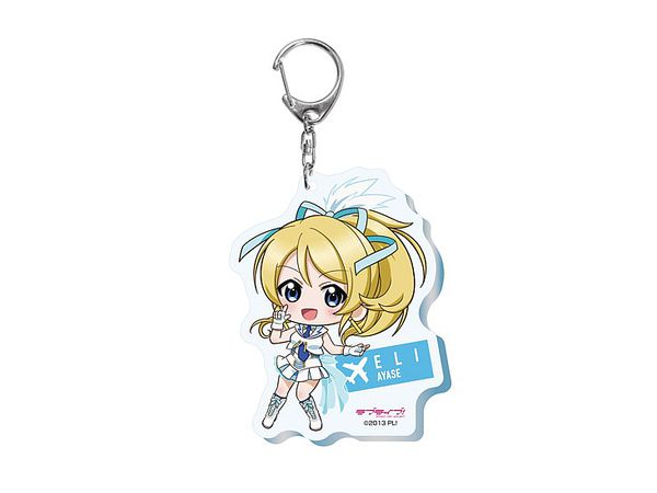 Love Live!: Wonderful Rush Deformed Acrylic Keychain 2 Eli Ayase