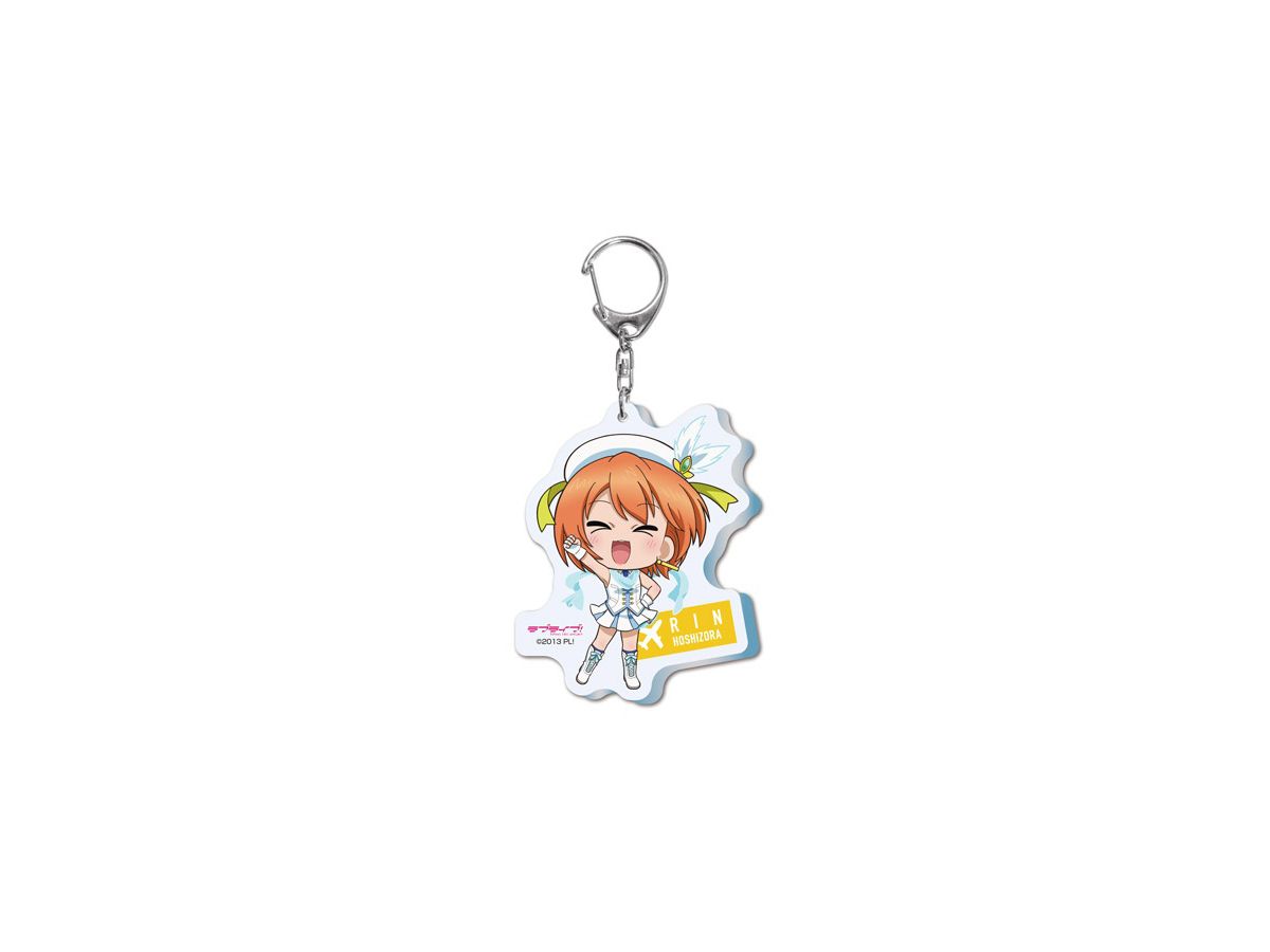 Love Live!: Wonderful Rush Deformed Acrylic Keychain 5 Rin Hoshizora