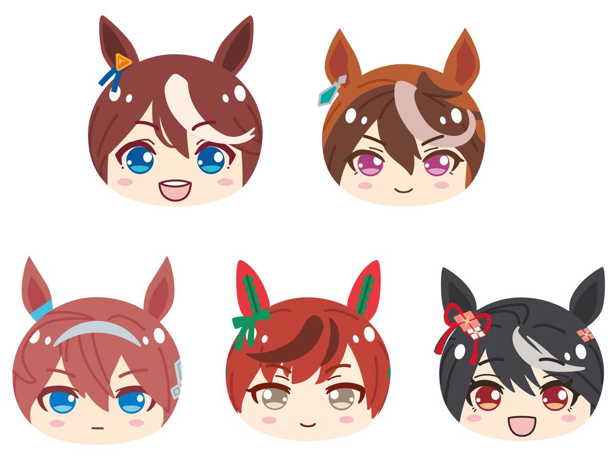 Uma Musume Pretty Derby: Omanju Nigi Nigi Mascot 3: 1Box (5pcs)