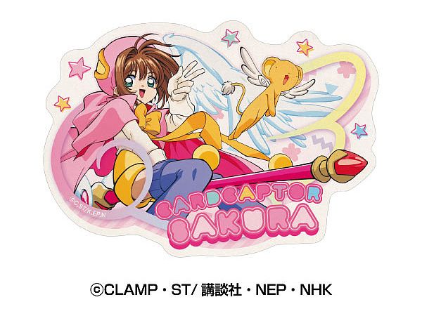 Cardcaptor Sakura: Travel Sticker 3.Sakura Kinomoto (Fly)
