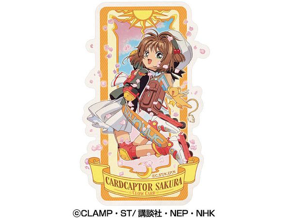 Cardcaptor Sakura: Travel Sticker 7.Sakura Kinomoto (Clow Card Edition)