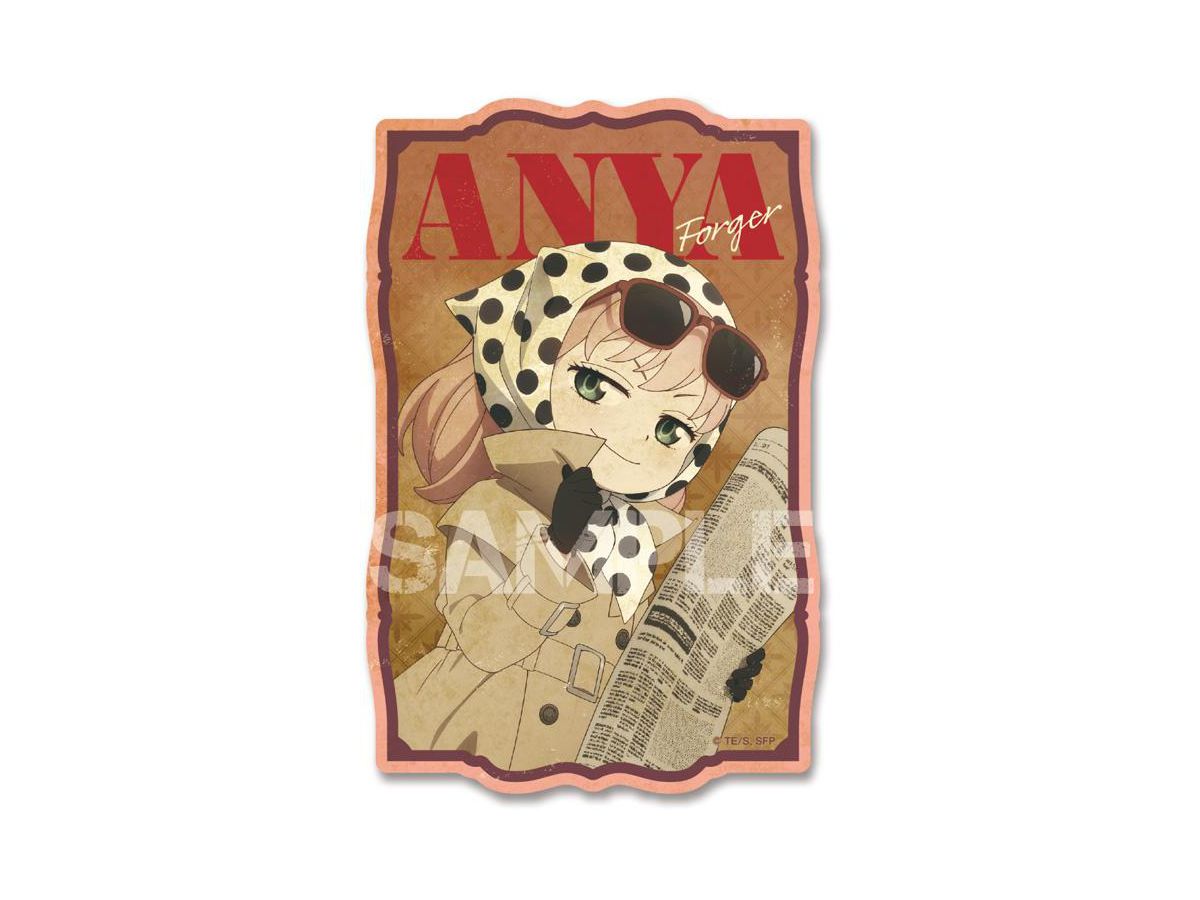 Spy x Family: Travel Sticker 7.Anya Forger (Spy Pretend Ver.) (Reissue)