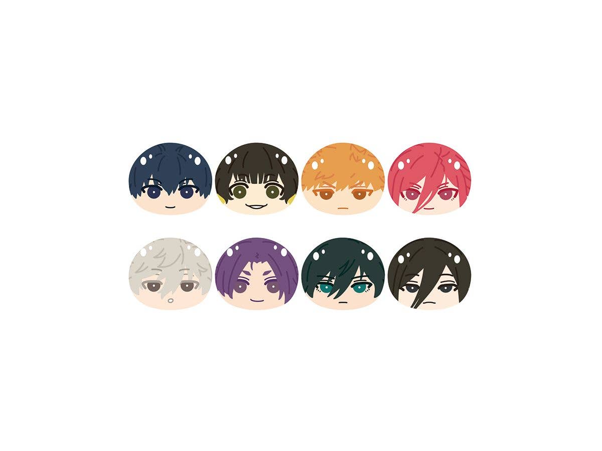 BLUE LOCK: Omanju Nigi Nigi Mascot: 1Box (8pcs)