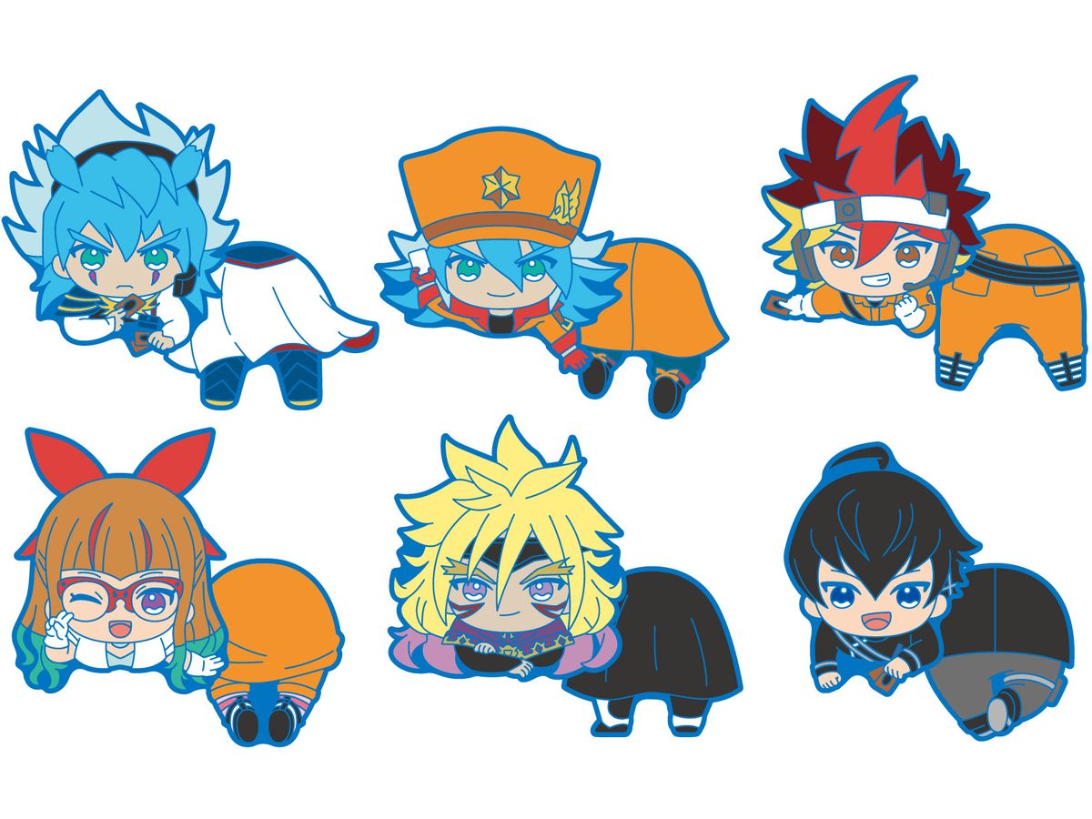 Yu-Gi-Oh! Go Rush!!: Nokkari Rubber Clip: 1Box (6pcs)