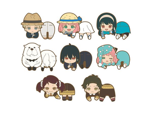 SPY x FAMILY Nokkari Rubber Clip 2: 1Box (8pcs)