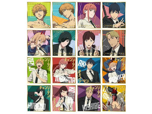 Chainsaw Man: Visual Shikishi Collection 1Box (16pcs)