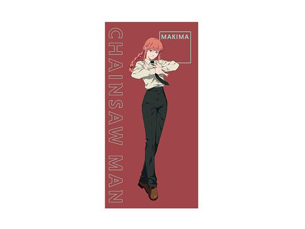 Chainsaw Man: Visual Bath Towel 2. Makima