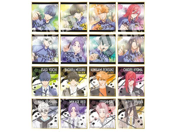 BLUE LOCK: Visual Shikishi Collection Brushstroke: 1Box (16pcs)
