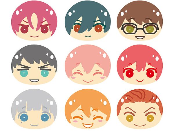 Free!-the Final Stroke-: Omanju Nigi Nigi Mascot Bbox 1Box (9pcs)