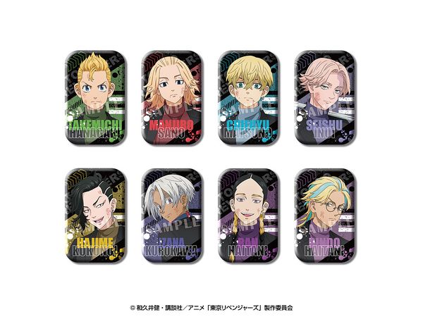 Tokyo Revengers: Marukaku Can Badge 1Box 8pcs