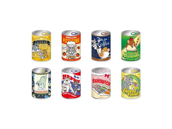 Tom And Jerry: Mitamemo Can Badge 1Box 8Pcs (Reissue)