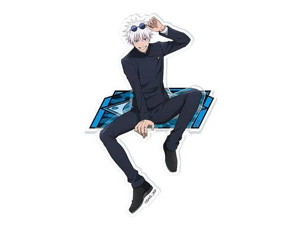Tv Anime Jujutsu Kaisen: Sitting Acrylic Stand Kaidama / Tamaori 1.Satoru Gojo (Reissue)