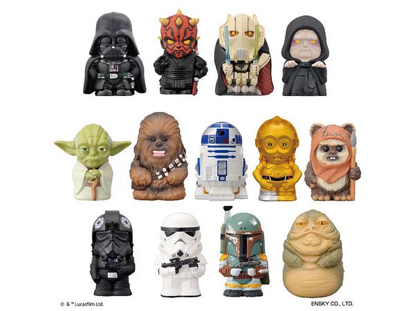 Star Wars: Soft Vinyl Puppet Mascot Selection 1Box 13Pcs