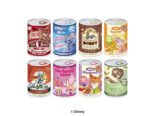 Zootopia: Mitamemo Can Badge 1Box 8Pcs (Reissue)