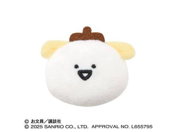 Pompompurin x Stationery: Fluffy Badge 1. Obungu-San
